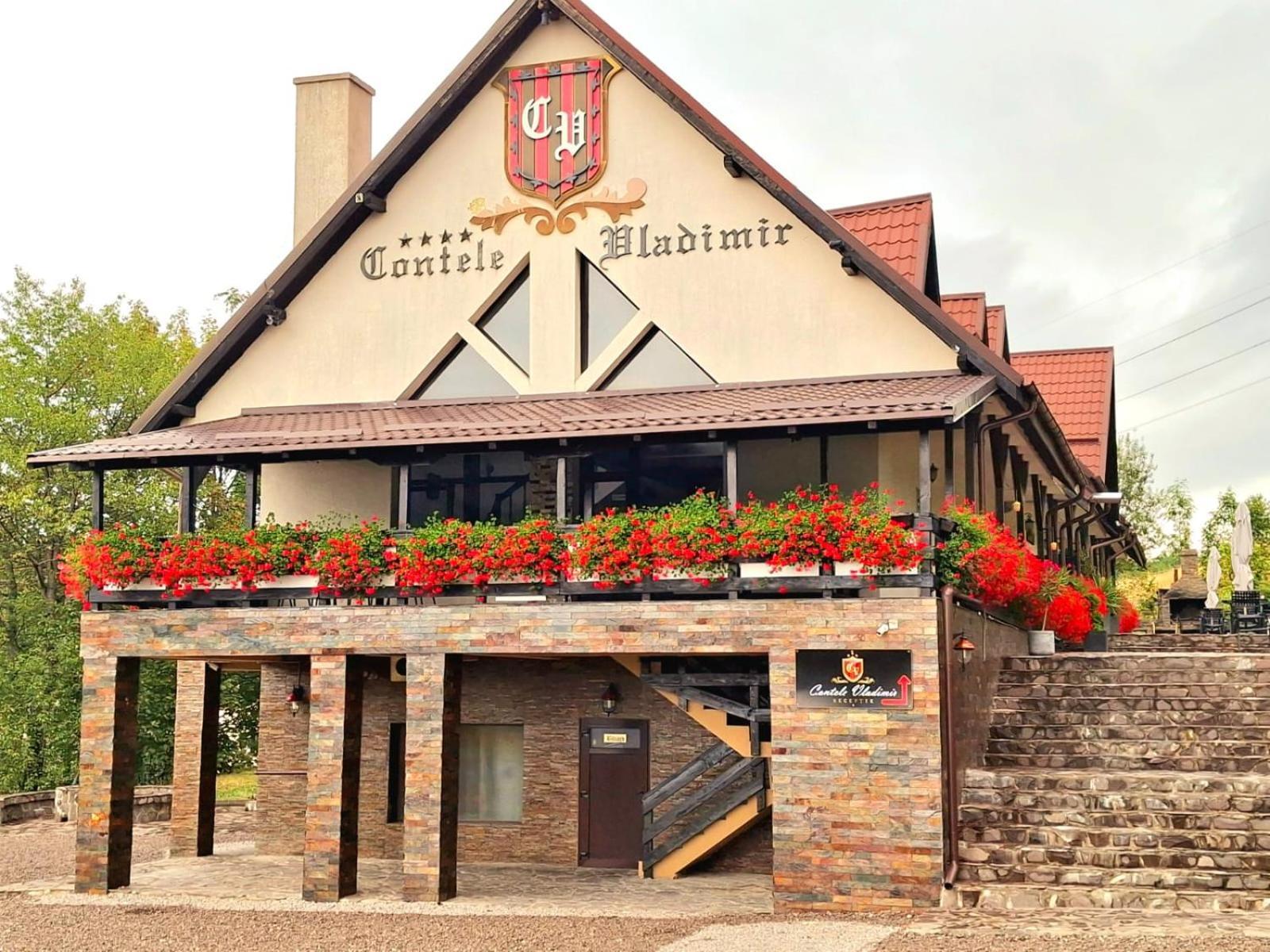 Contele Vladimir Hotel Бран Екстериор снимка